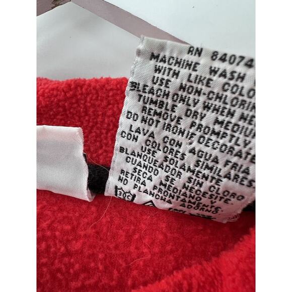 Pro Edge Louisville Cardinals Vintage Sweatshirt Mens XL Red Fleece Embroidered - Picture 9 of 15